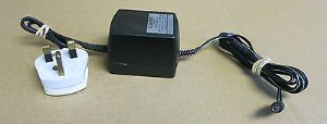 Casio AC Power Adapter 4.5V 300mA UK 3 Pin Plug - Model: AD-4145